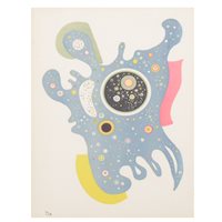 Lot 240 - Wassily Kandinsky, 'Stars', colour lithograph,...