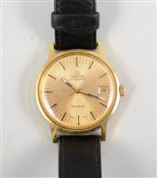 Lot 461 - Omega - A gentleman's Automatic Geneve wrist...