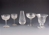 Lot 280 - Large quantity of cut-glass tablewares, jugs,...