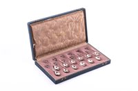 Lot 17 - Liberty & Co., a cased set of twelve silver...