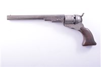 Lot 249 - Colt type ''Paterson'' 5 shot revolver,...