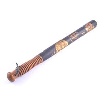 Lot 266 - A William IV truncheon, painted with a crown...