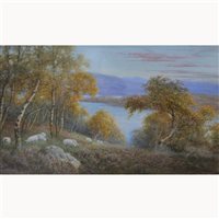 Lot 375 - Albert H. Findley, Lakeland landscape,...