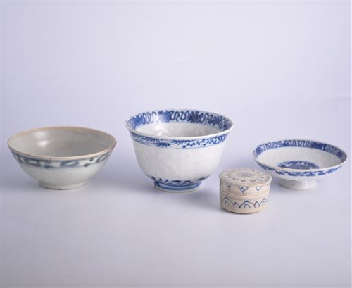 Lot 24 - Tek Sing treasures; Chinese blue and white...