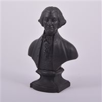 Lot 3 - Enoch Wood, Basalt bust, George Washington,...