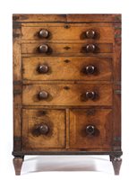 Lot 276 - Hepplewhite style mahogany early 19th century...