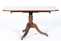 Lot 278 - George IV mahogany breakfast table,...