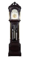 Lot 48 - Edwardian mahogany and brass Longcase Clock,...