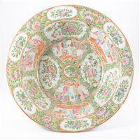 Lot 187 - Canton basin, probably late 19th Century,...