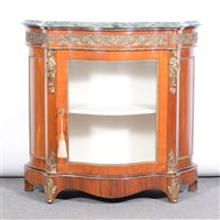 Lot 321A - Louis-Philippe style tulip wood and gilt metal...