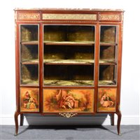 Lot 325 - French Transitional style mahogany and gilt...