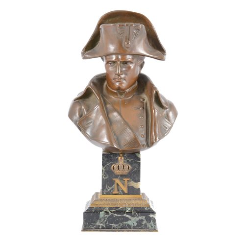 Lot 122 - Emile Pinedo, Napoleon Bonaparte, bronze...