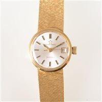 Lot 102 - Eterna-Matic - A lady's Sahida bracelet watch,...