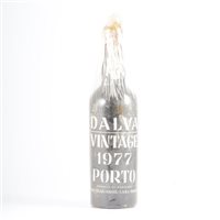 Lot 234 - Dalva, 1977 vintage port, 9 bottles.