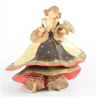 Lot 432 - Wade, 'Daisette', an Art Deco pottery figure,...