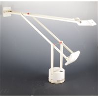 Lot 476 - Richard Sapper, 'Tizio' desk lamp, white,...