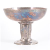 Lot 410 - An English Arts & Crafts electroplated...