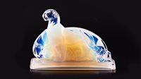 Lot 420 - Sabino, Panthers, a rare opalescent glass...