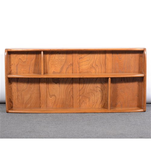 Lot 529 Ercol, a set of open wall shelves, width
