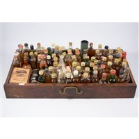 Lot 99 - Collection of whisky miniatures.