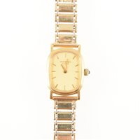 Lot 349 - Raymond Wiel - A Lady's Geneve bracelet watch, ...