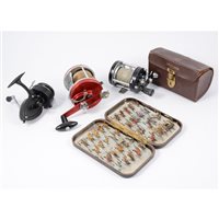 Lot 90 - Three ABU fishing reels, including two...