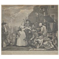 Lot 423 - After William Hogarth, collection of nine...