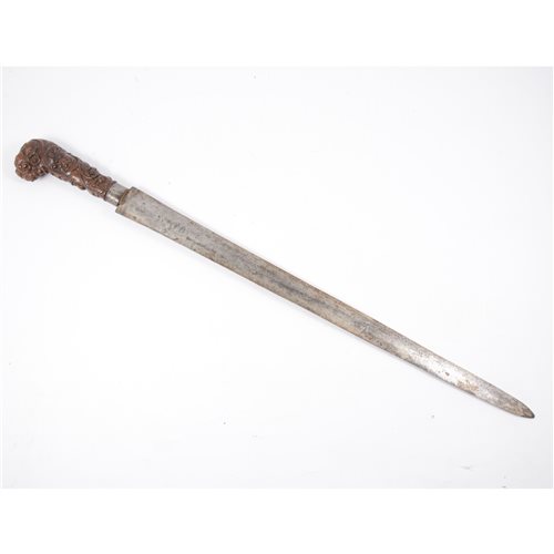 Lot 143 - Malay(?) sword, ...