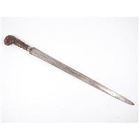 Lot 143 - Malay(?) sword, ...