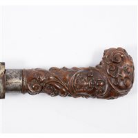 Lot 143 - Malay(?) sword, ...