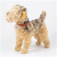 Lot 168 - Steiff 1935 Classic Fellow, terrier dog with...