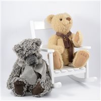 Lot 167 - Two Charlie Bears and a chair, to include...