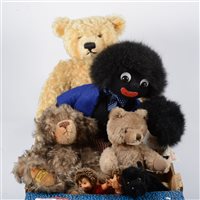 Lot 182 - Steiff and Merrythought bears, hedgehog and...