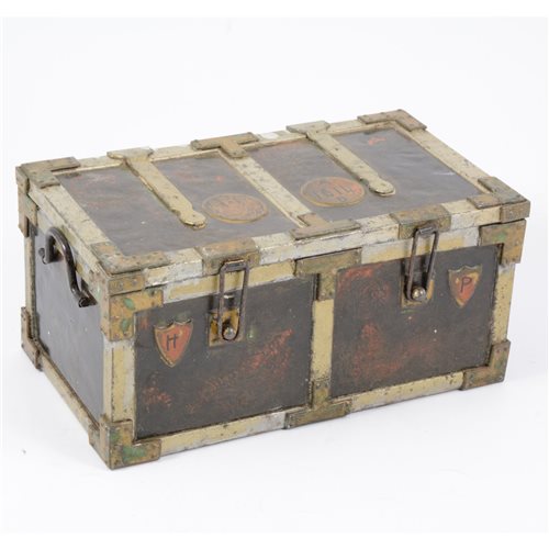 Lot 115 - Huntley & Palmers biscuit tin, designed as a...