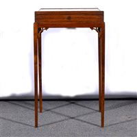 Lot 402 - Victorian rosewood table vitrine, the glazed...