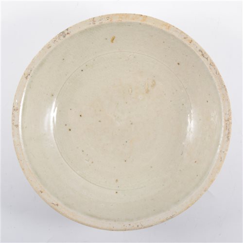 Lot 27 - Chinese Qingbai type shallow dish, possibly...