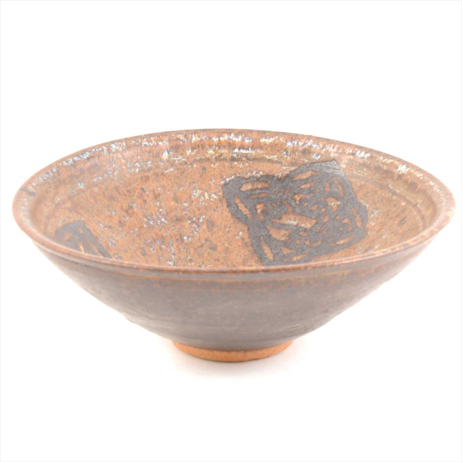Lot 40 - Chinese stoneware shallow bowl, possibly Song,...