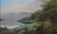 Lot 431 - W Preston, a pair of landscapes, oil on canvas (2)
