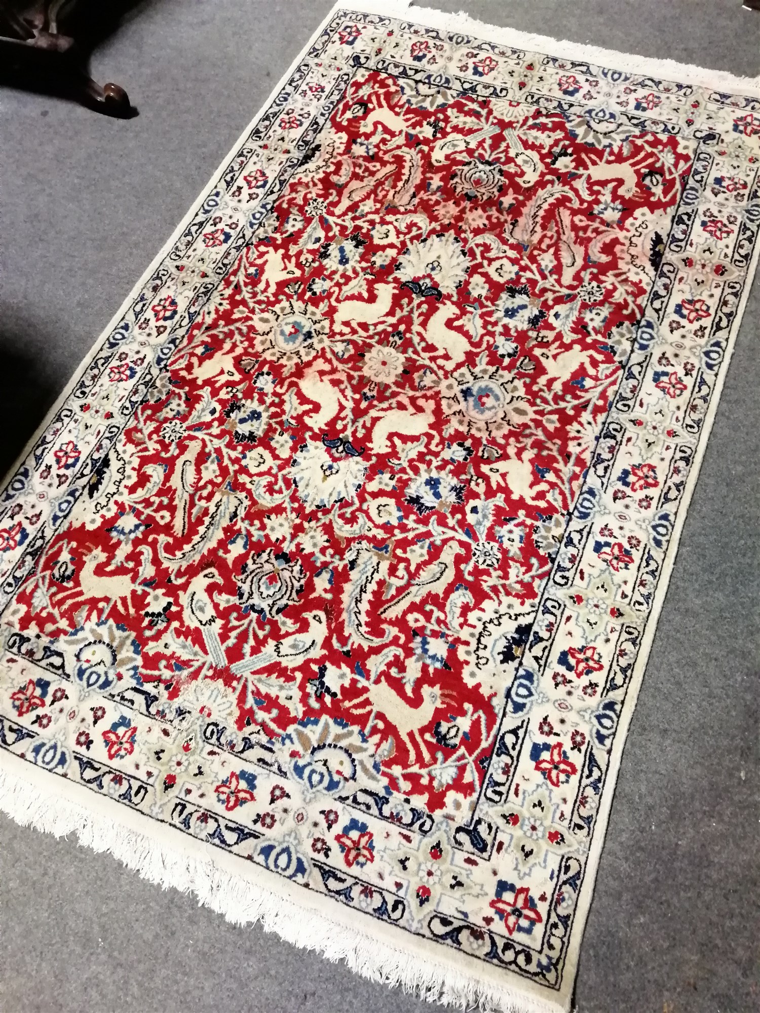 Lot 448 Two Persian rugs
