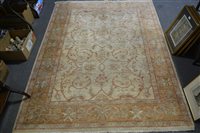 Lot 449 - A Zeigler style carpet