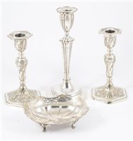 Lot 394 - Silver bon bon dish, ...