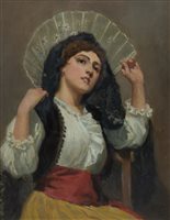 Lot 322 - Ralph Hedley, Spanish girl