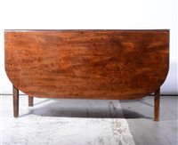 Lot 395 - Victorian mahogany dining table, rectangular...