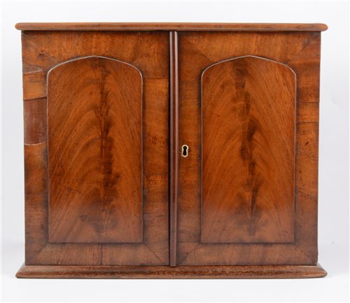 Lot 101 - Victorian mahogany table cabinet
