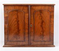 Lot 101 - Victorian mahogany table cabinet