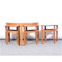 Lot 361 - A nest of teak occasional tables, by Nathan,...