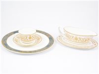 Lot 58 - Royal Worcester Hyde Park pattern, dinner and tea service, and a Doulton service