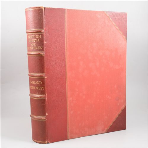 Lot 101 - British Hunt & Huntsman, Sporting Life, London 1908, 4 volumes.