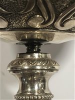 Lot 20 - Italian silver chalice, apparently Rome, 1740.