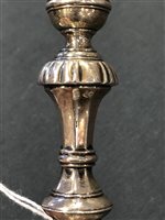 Lot 91 - George II silver taperstick, probably James Gould, London, 1734.